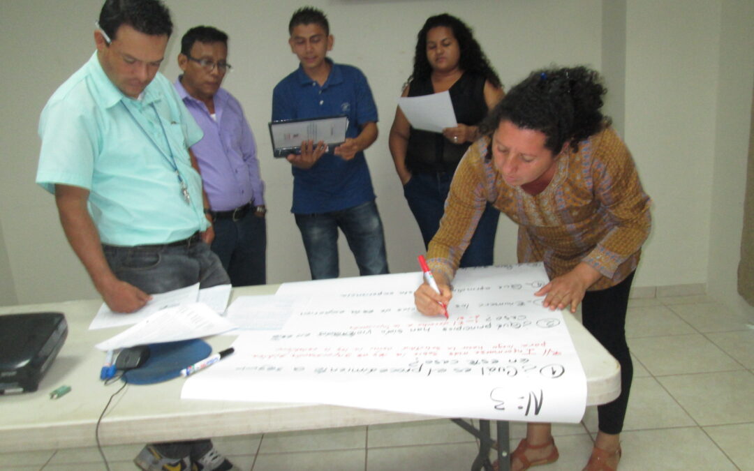 Taller dirigido al Comité de Desarrollo Local,  CDL de Tejutla, Chalatenango