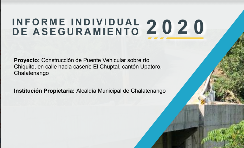 Informe individual Alcaldía de Chalatenango 2020