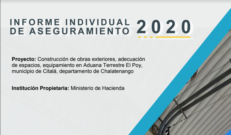 Informe individual Ministerio de Hacienda 2020