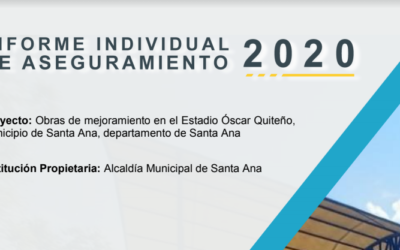 Informe individual Alcaldía Municipal de Santa Ana 2020